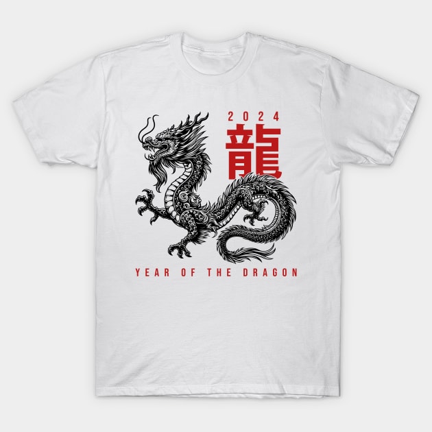 Year Of The Dragon T-Shirt by Sachpica